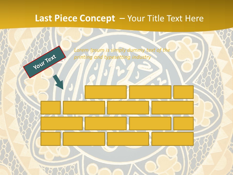 Light Faith Calligraphic PowerPoint Template