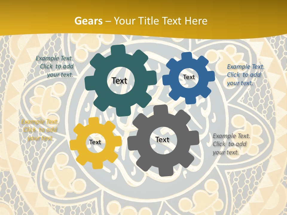 Light Faith Calligraphic PowerPoint Template