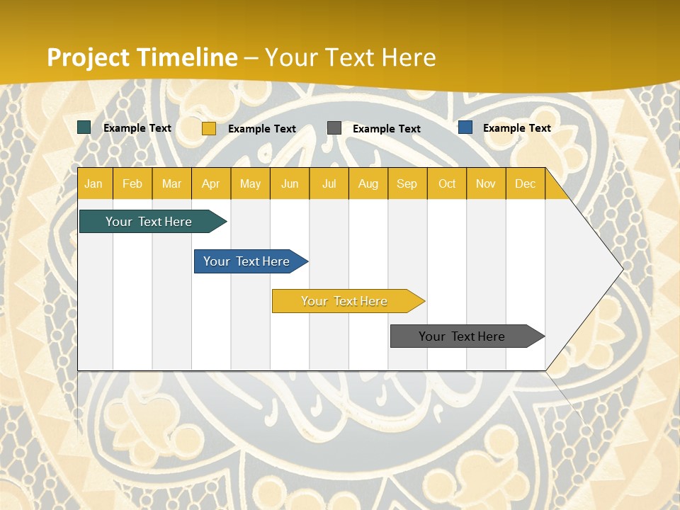 Light Faith Calligraphic PowerPoint Template