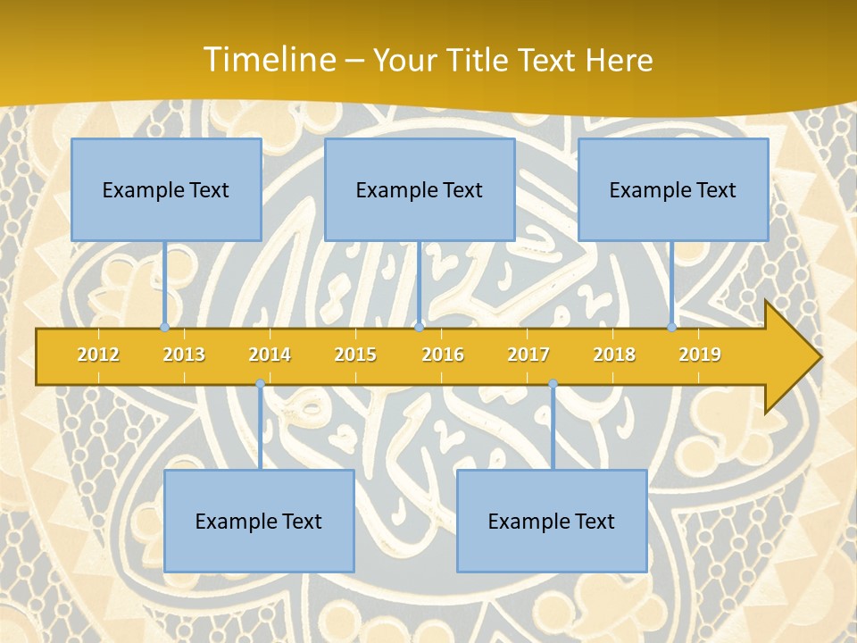 Light Faith Calligraphic PowerPoint Template