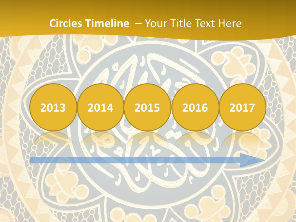 Light Faith Calligraphic PowerPoint Template