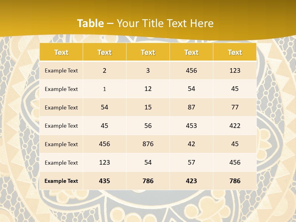 Light Faith Calligraphic PowerPoint Template