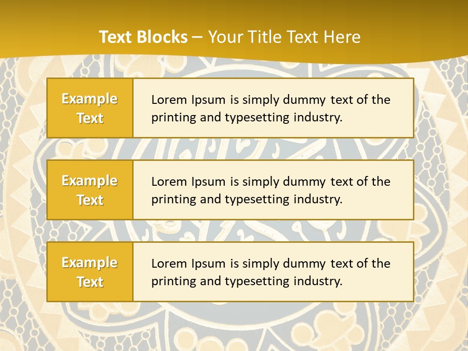 Light Faith Calligraphic PowerPoint Template