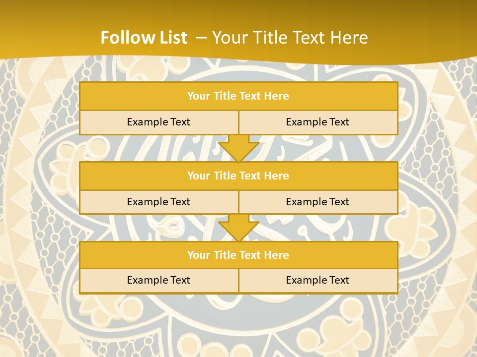 Light Faith Calligraphic PowerPoint Template