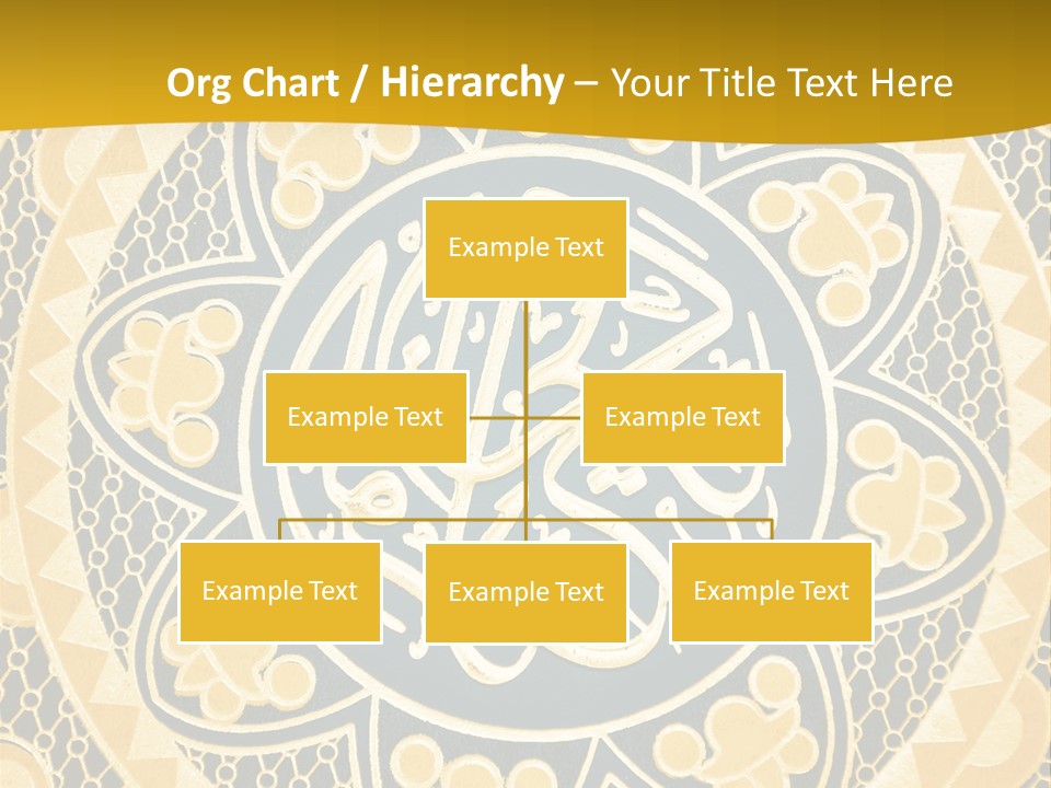 Light Faith Calligraphic PowerPoint Template