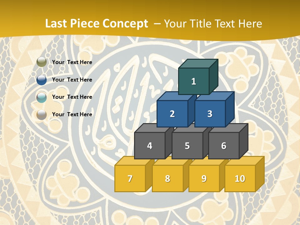 Light Faith Calligraphic PowerPoint Template