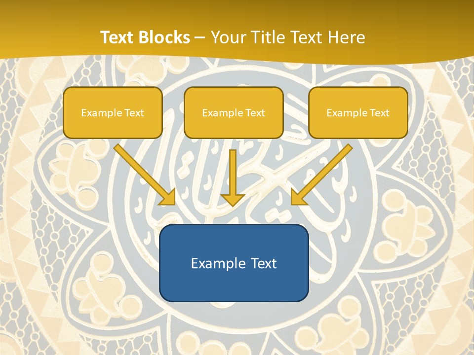 Light Faith Calligraphic PowerPoint Template