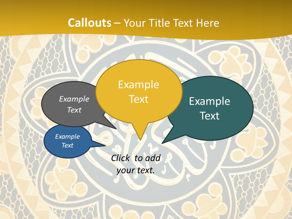 Light Faith Calligraphic PowerPoint Template