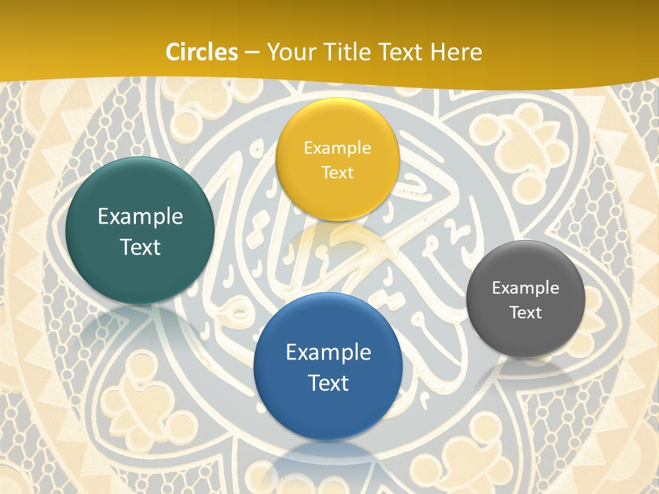 Light Faith Calligraphic PowerPoint Template