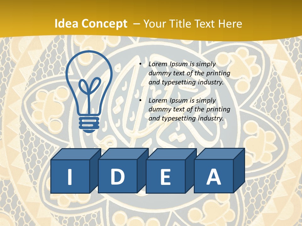 Light Faith Calligraphic PowerPoint Template