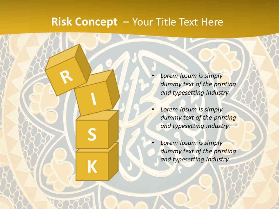 Light Faith Calligraphic PowerPoint Template