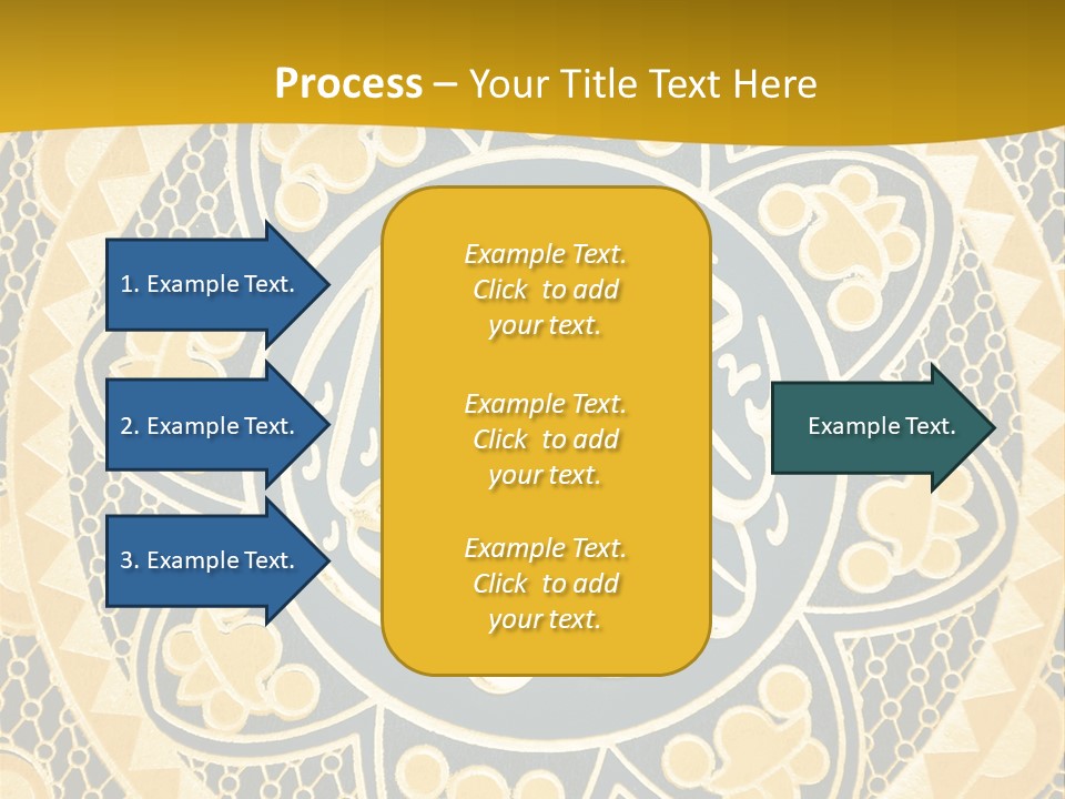 Light Faith Calligraphic PowerPoint Template