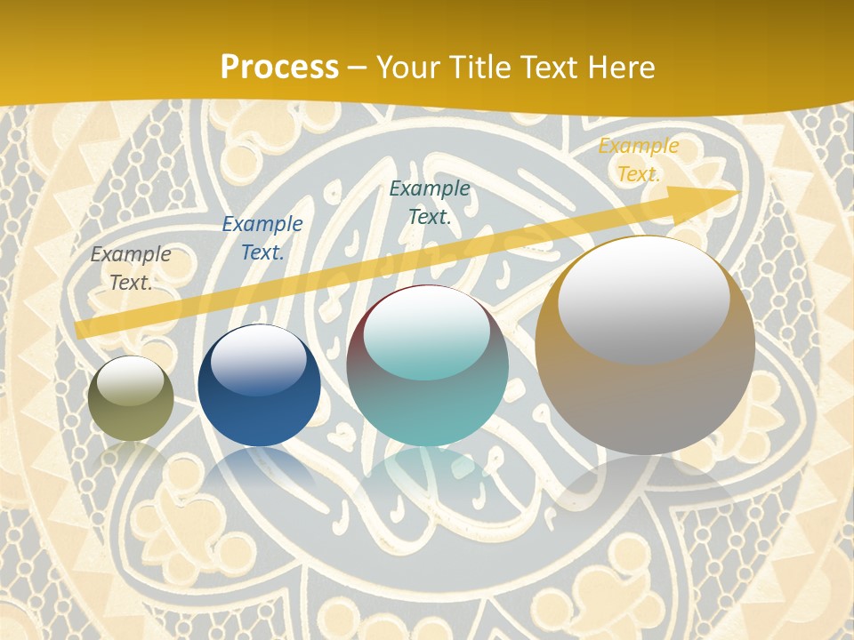 Light Faith Calligraphic PowerPoint Template