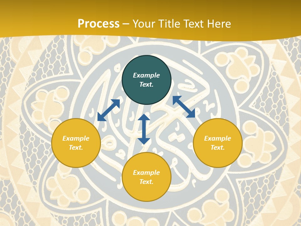 Light Faith Calligraphic PowerPoint Template