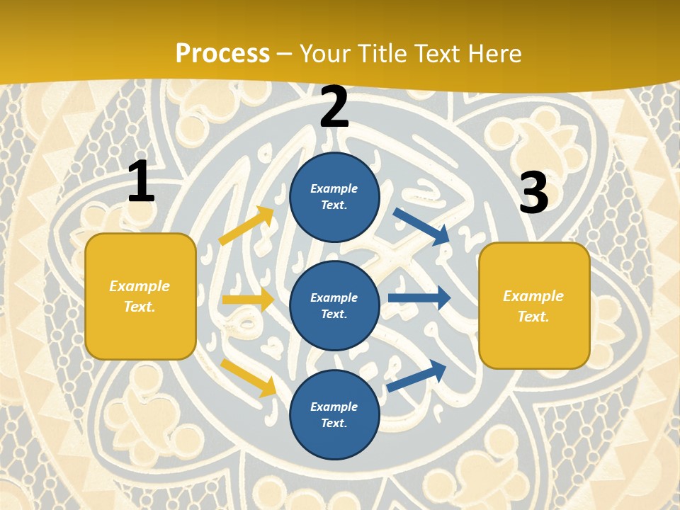 Light Faith Calligraphic PowerPoint Template