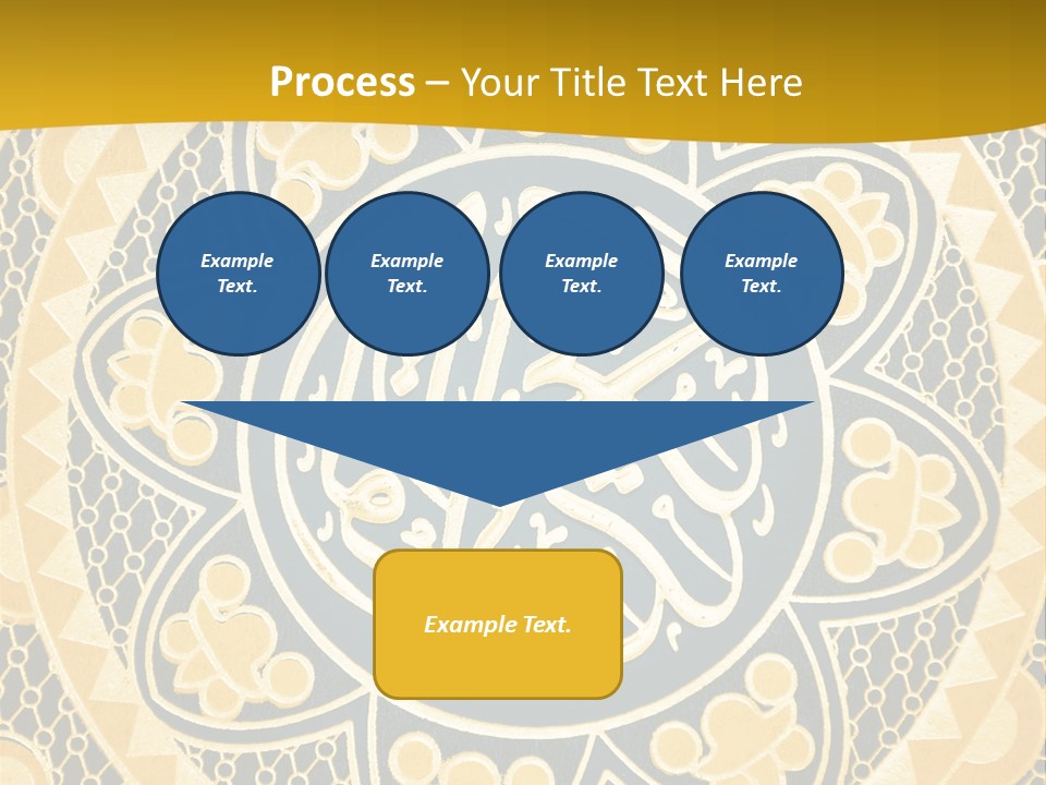 Light Faith Calligraphic PowerPoint Template