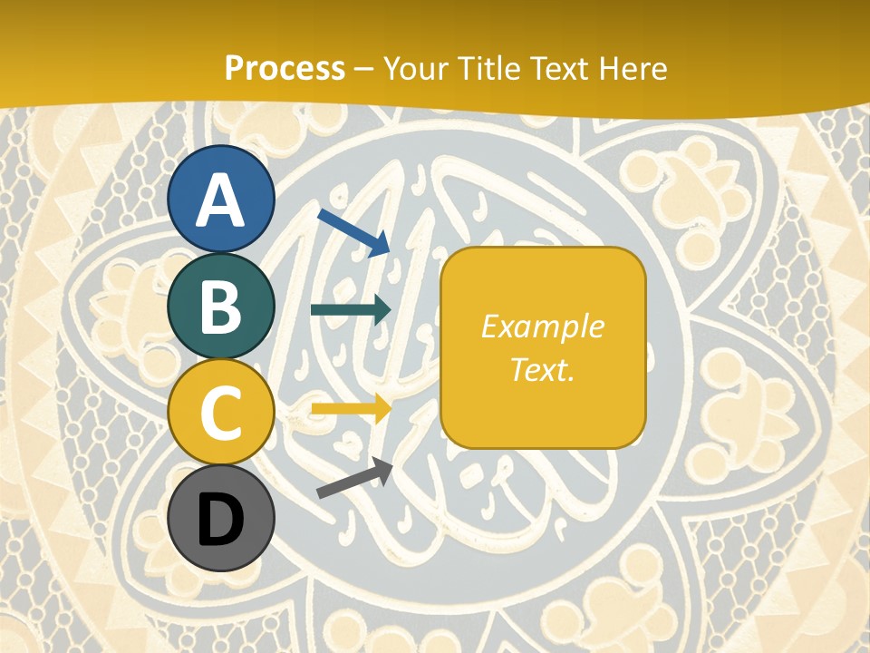 Light Faith Calligraphic PowerPoint Template