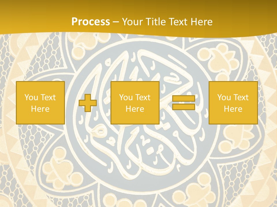 Light Faith Calligraphic PowerPoint Template