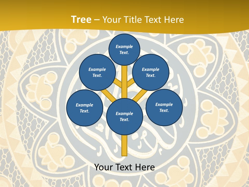 Light Faith Calligraphic PowerPoint Template