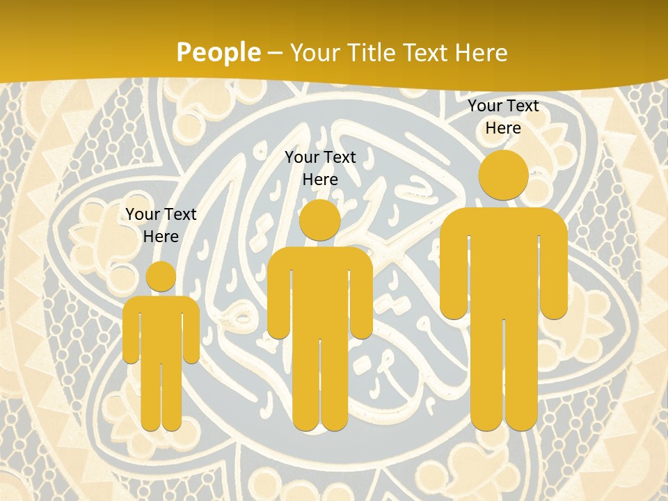 Light Faith Calligraphic PowerPoint Template