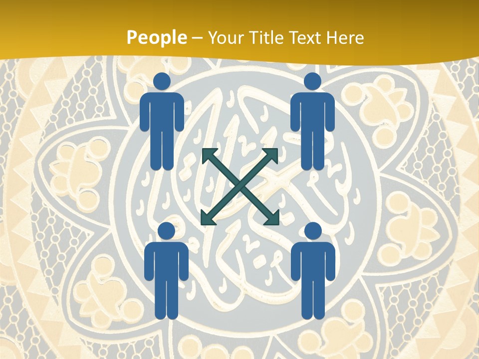 Light Faith Calligraphic PowerPoint Template