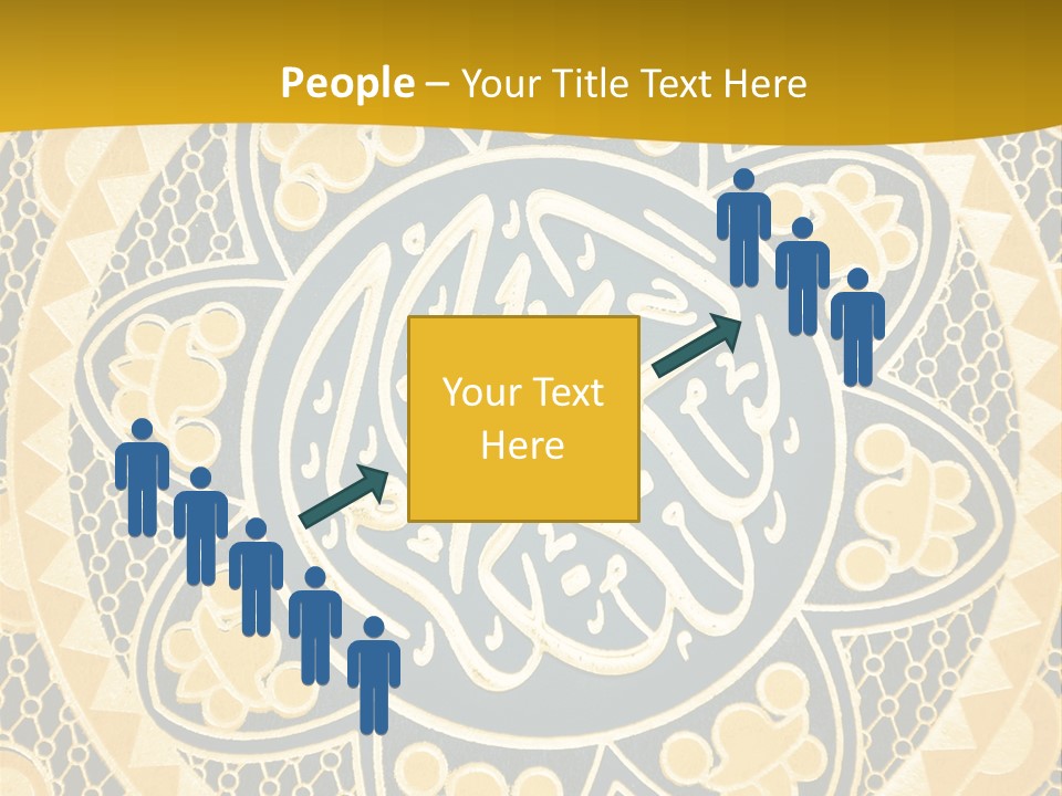 Light Faith Calligraphic PowerPoint Template