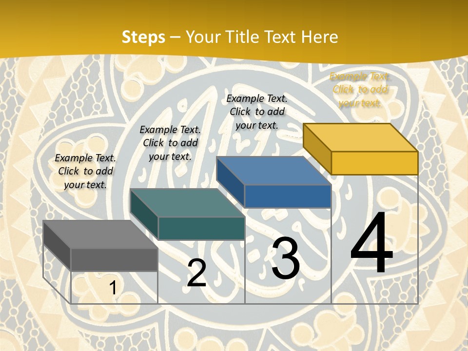 Light Faith Calligraphic PowerPoint Template