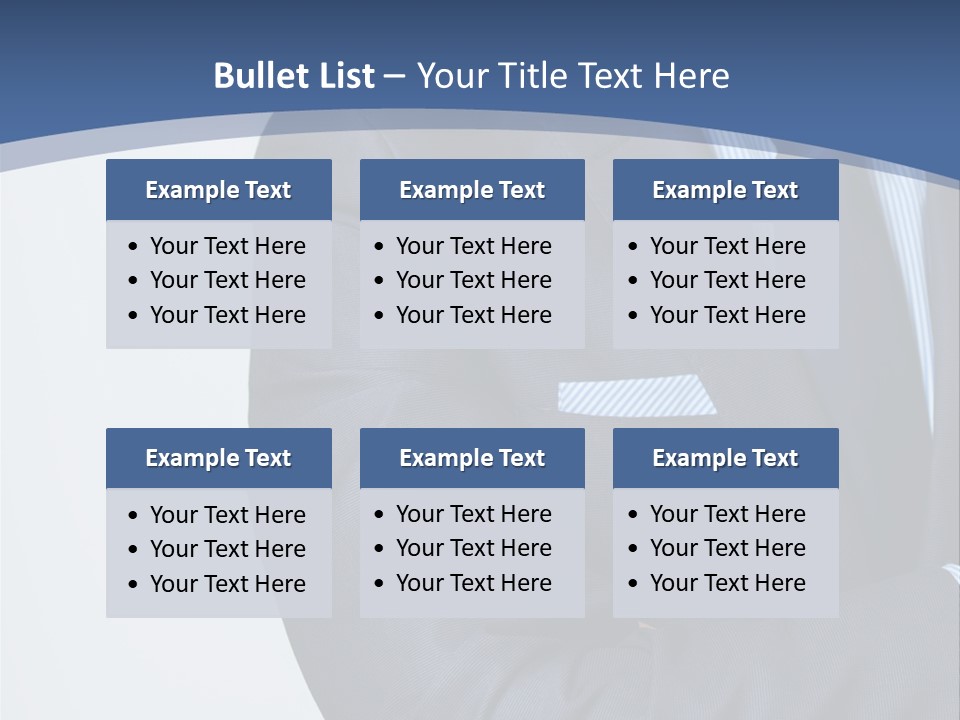 Business Unrecognizable  PowerPoint Template