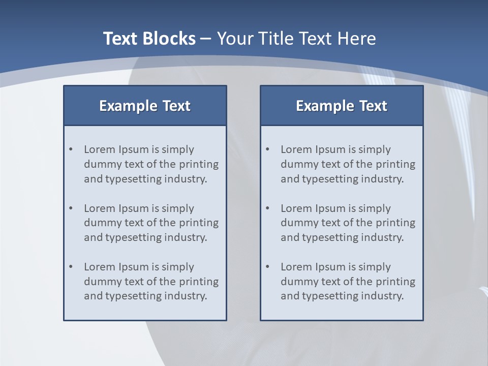 Business Unrecognizable  PowerPoint Template