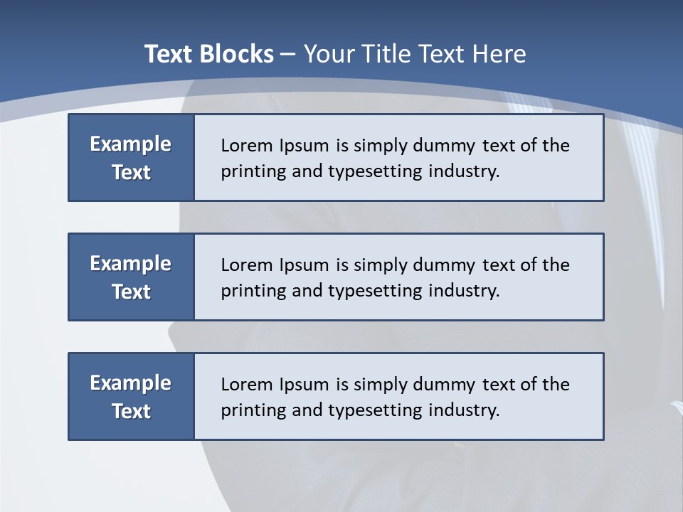 Business Unrecognizable  PowerPoint Template