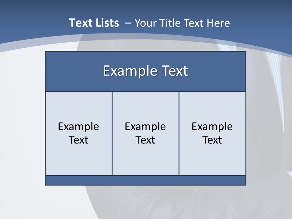 Business Unrecognizable  PowerPoint Template