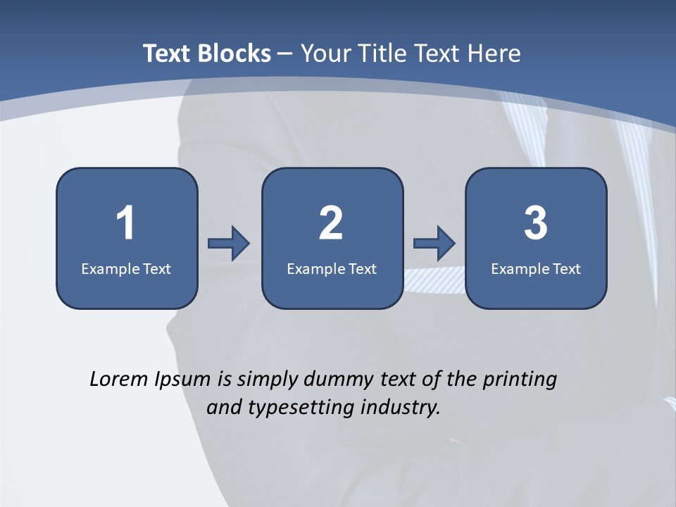Business Unrecognizable  PowerPoint Template