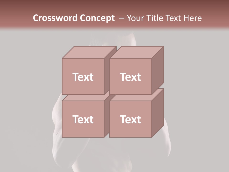 Strongman Body Fighter PowerPoint Template