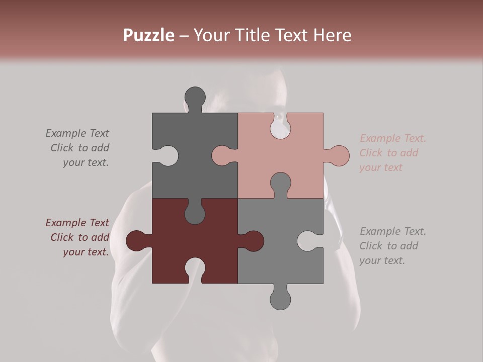 Strongman Body Fighter PowerPoint Template