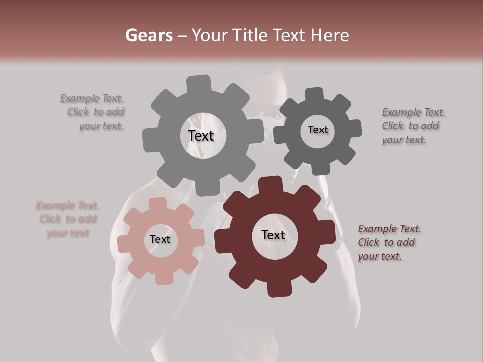 Strongman Body Fighter PowerPoint Template