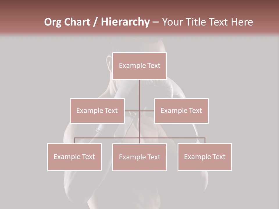 Strongman Body Fighter PowerPoint Template