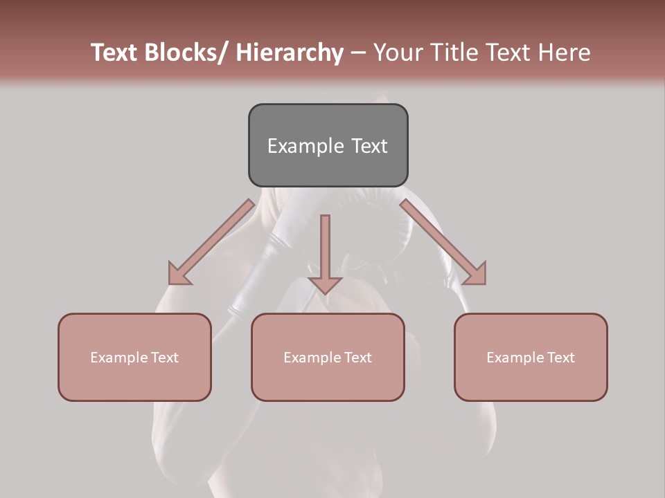 Strongman Body Fighter PowerPoint Template