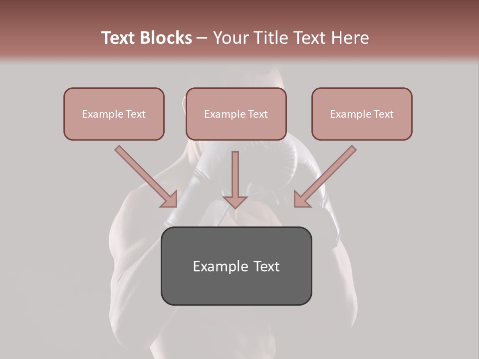 Strongman Body Fighter PowerPoint Template