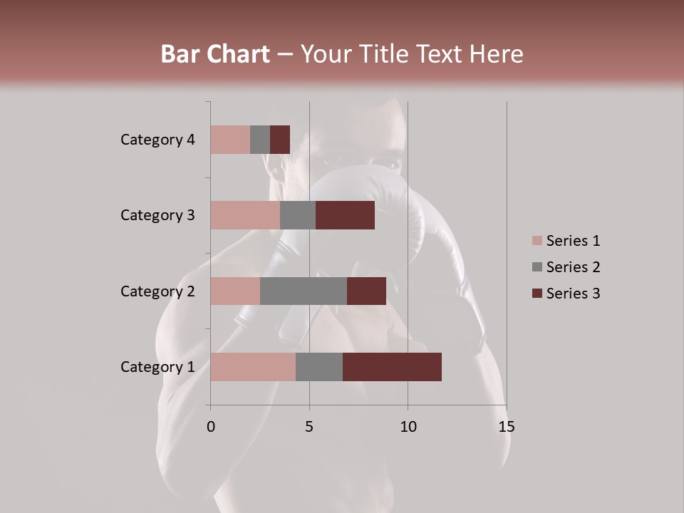 Strongman Body Fighter PowerPoint Template