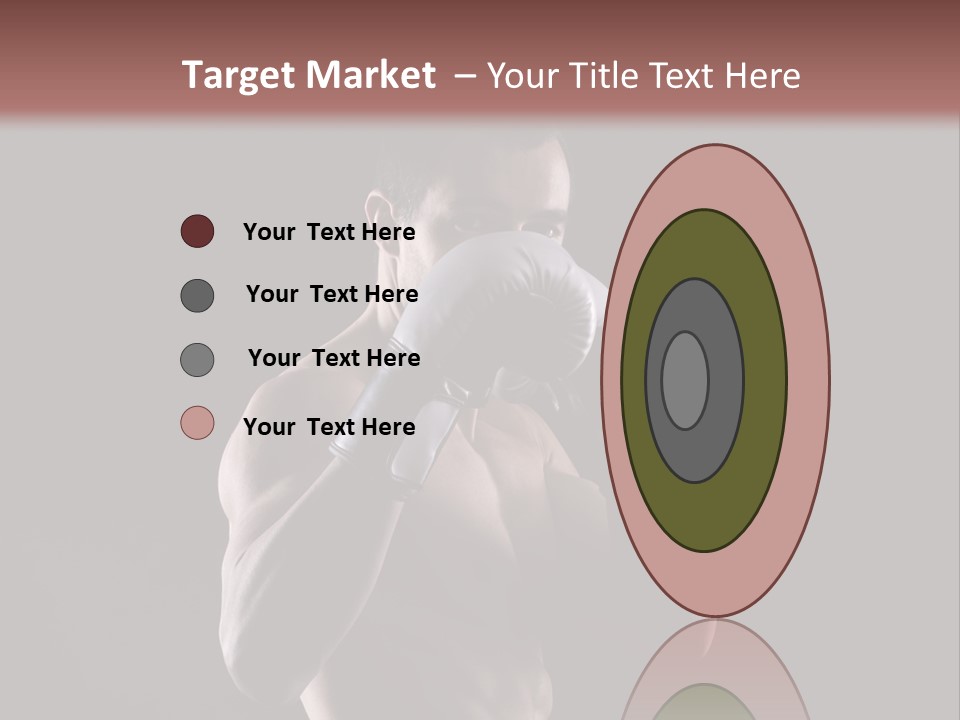 Strongman Body Fighter PowerPoint Template