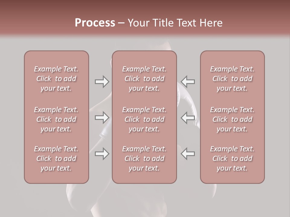 Strongman Body Fighter PowerPoint Template