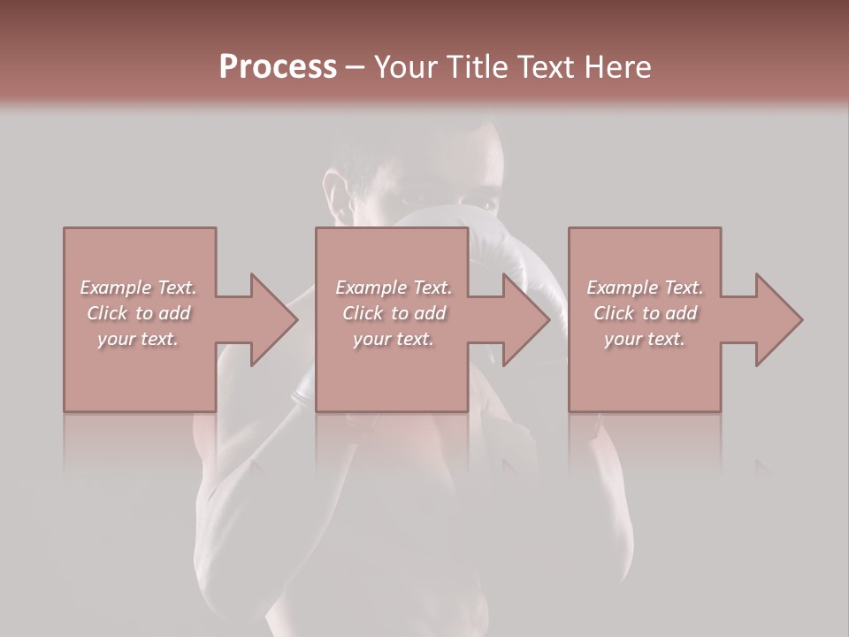 Strongman Body Fighter PowerPoint Template