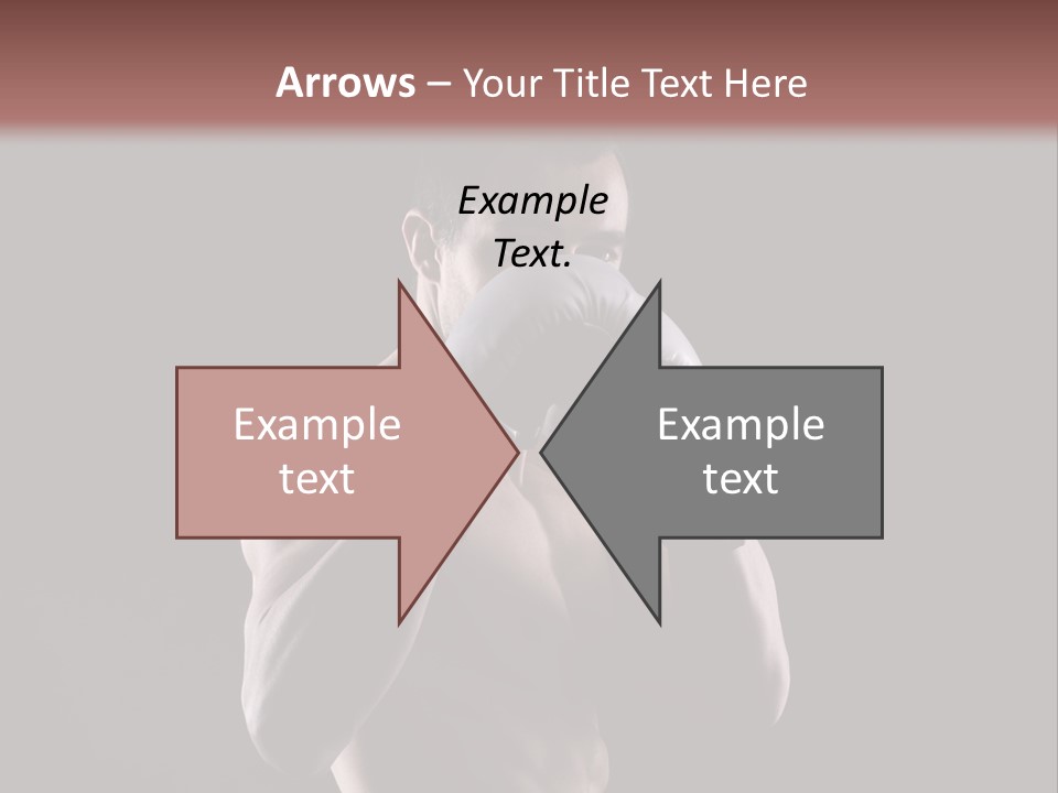 Strongman Body Fighter PowerPoint Template