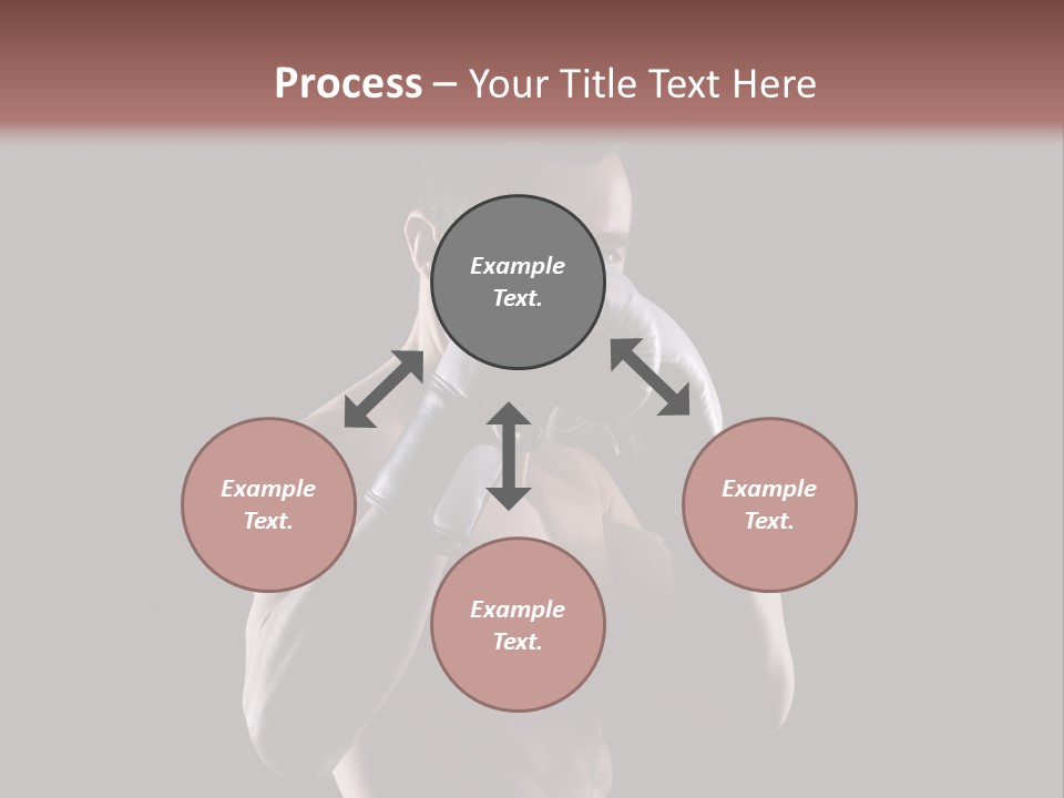 Strongman Body Fighter PowerPoint Template