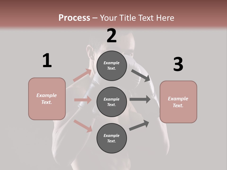 Strongman Body Fighter PowerPoint Template