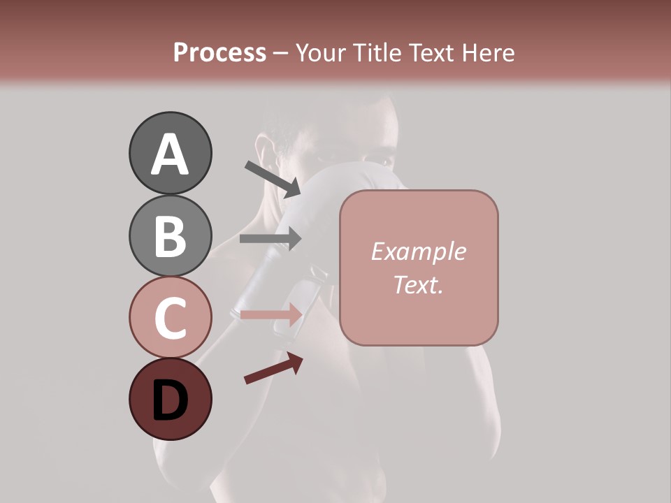 Strongman Body Fighter PowerPoint Template