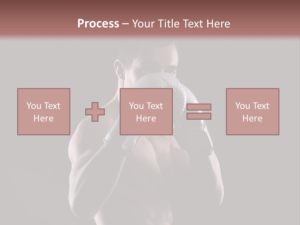 Strongman Body Fighter PowerPoint Template