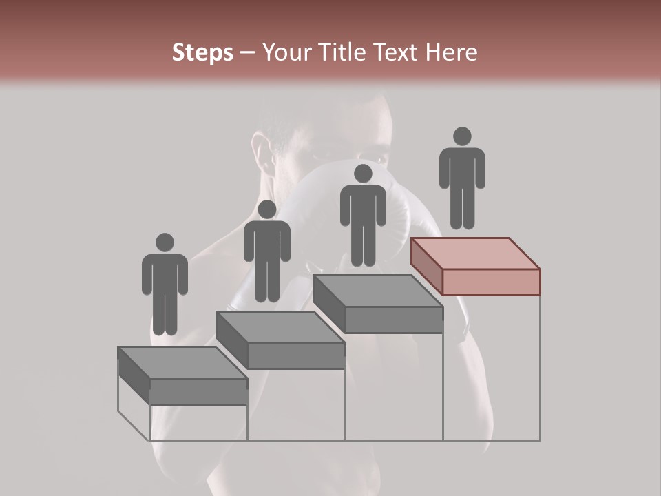 Strongman Body Fighter PowerPoint Template