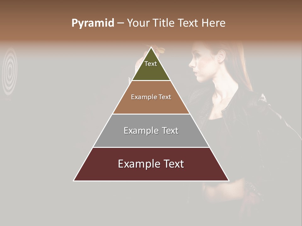Dart Circle Luck PowerPoint Template