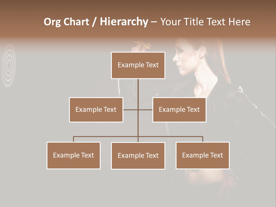 Dart Circle Luck PowerPoint Template